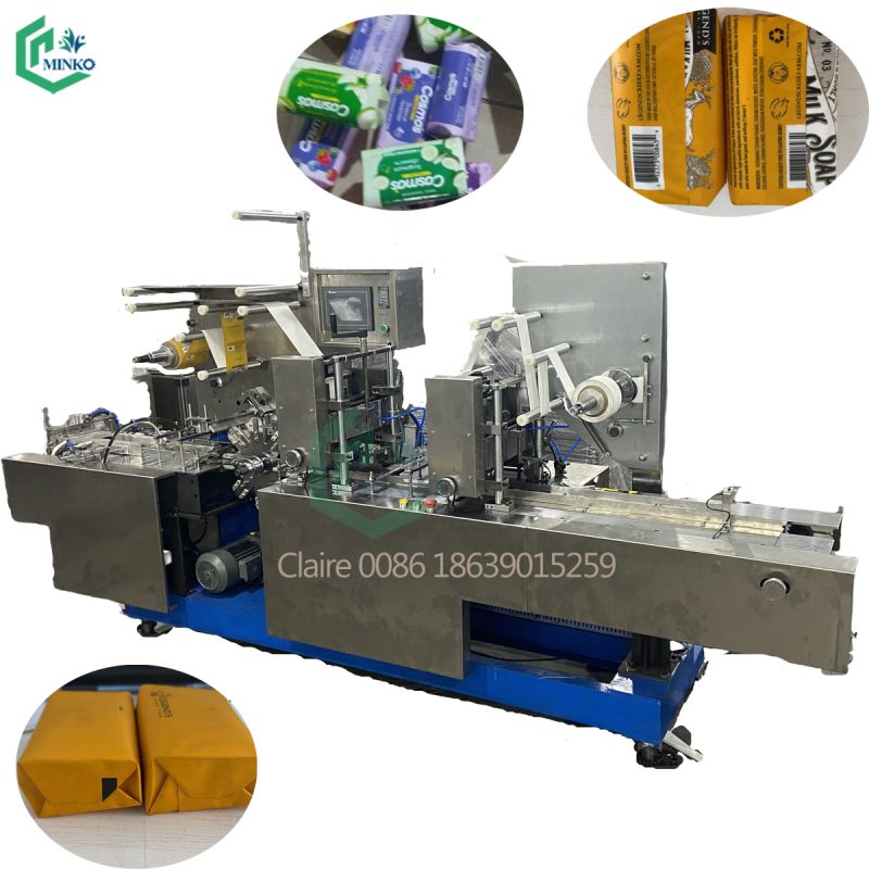 Henan Minko Machinery Advanced Automatic Double-layer Soap Folding Wrapping Machine