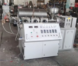 PP PET plastic fiber extruder single screw fiber extruding machine